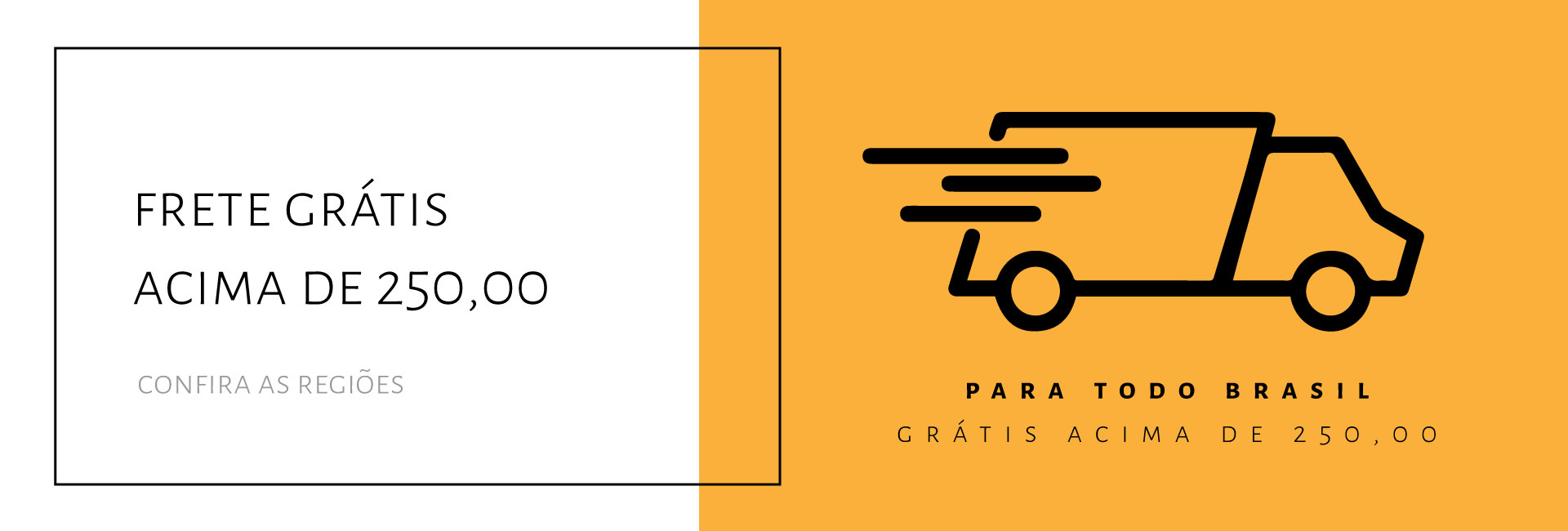 Banner - Frete