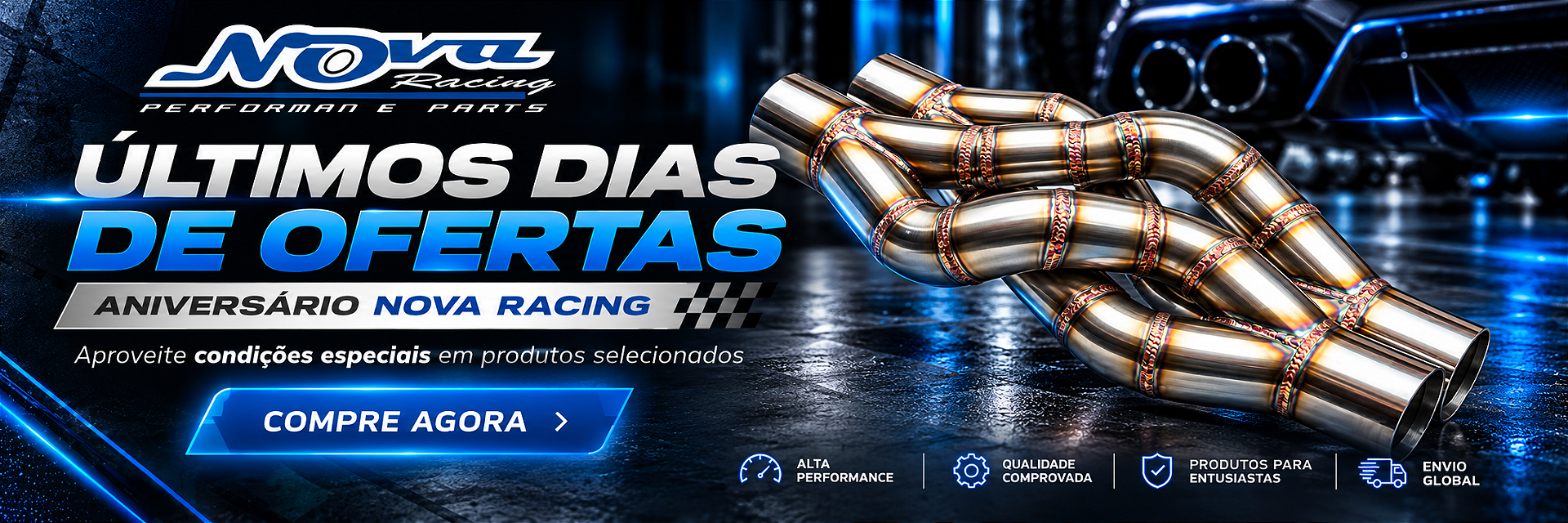 Aniversário Nova Racing últimos dias