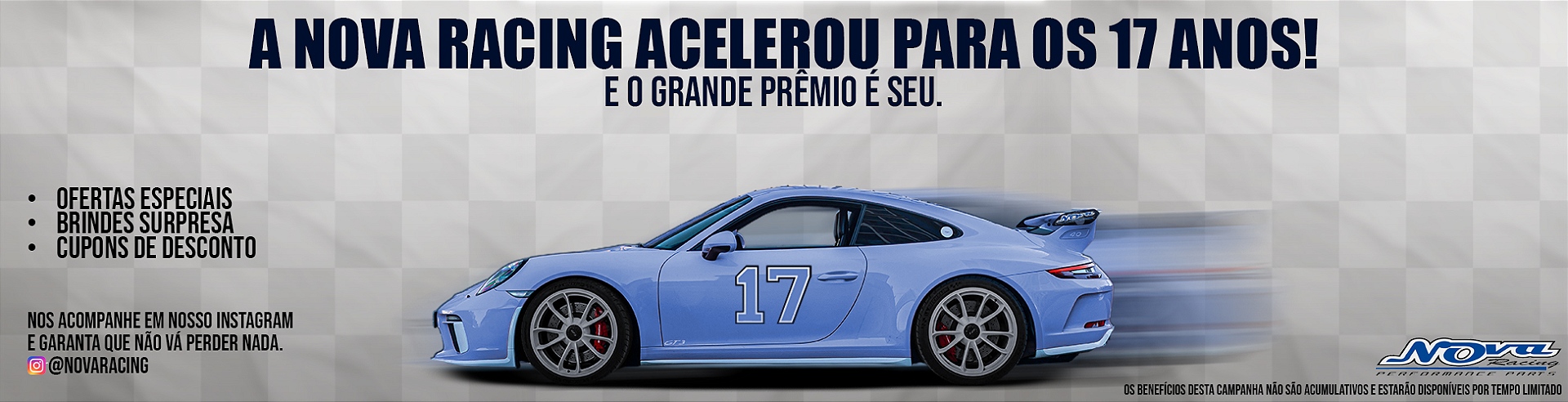 Campanha Nova Racing 17 anos