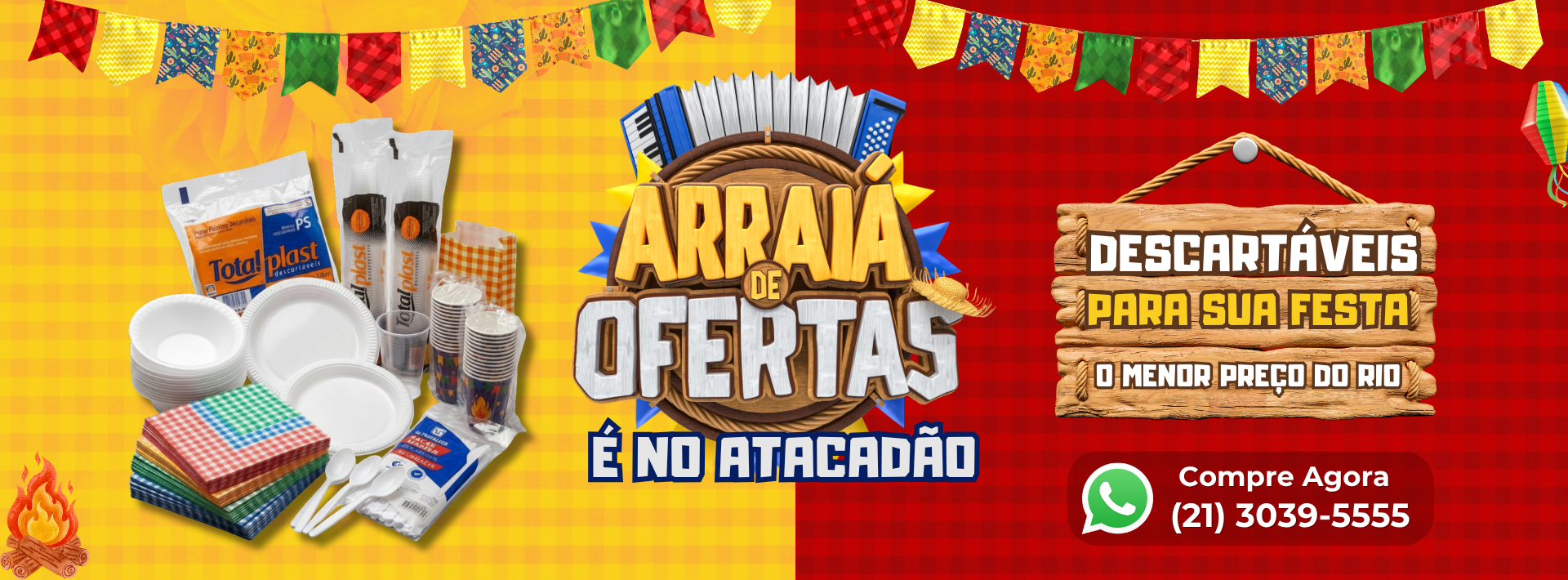 Arraiá do Atacadão