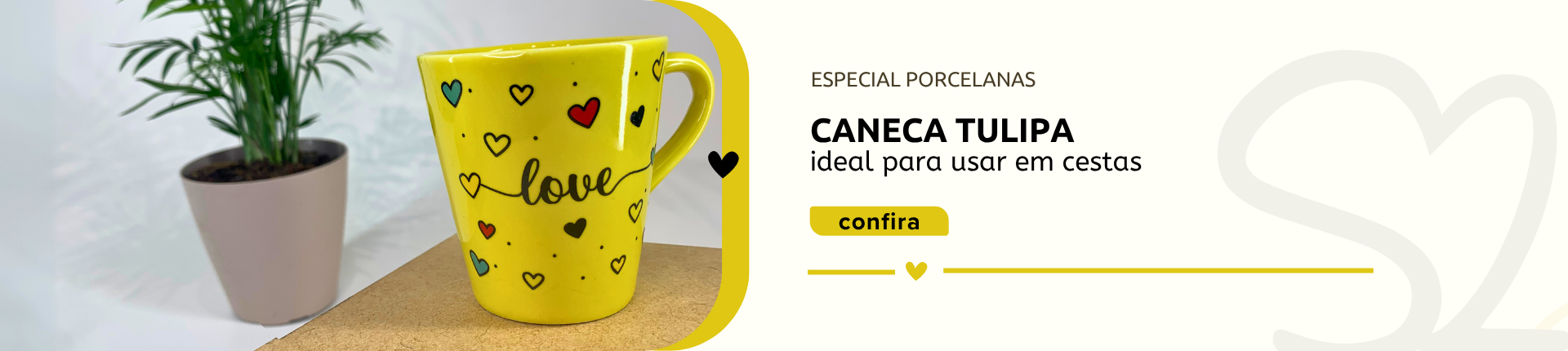 Caneca Tulipa 120ml