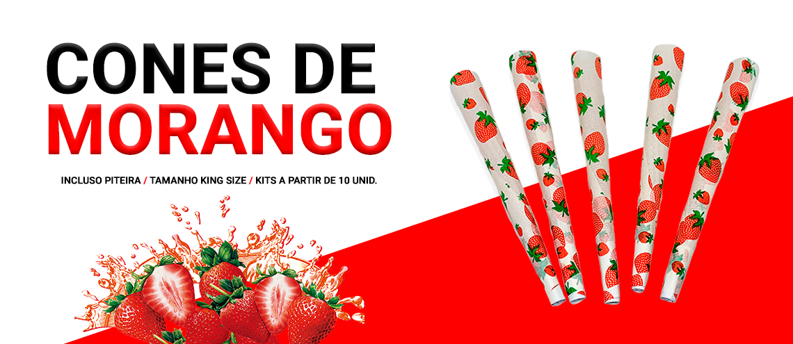 Cones de Morango