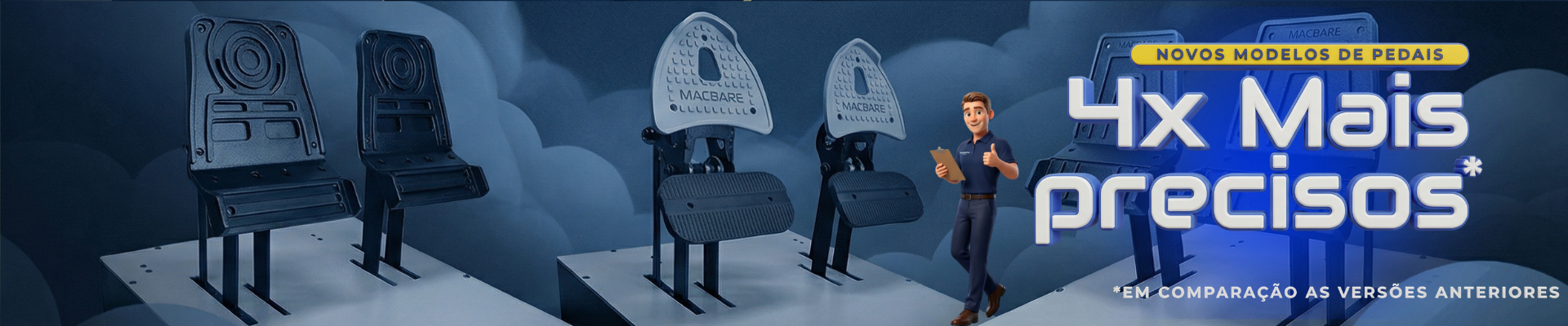 Banner - Pedais