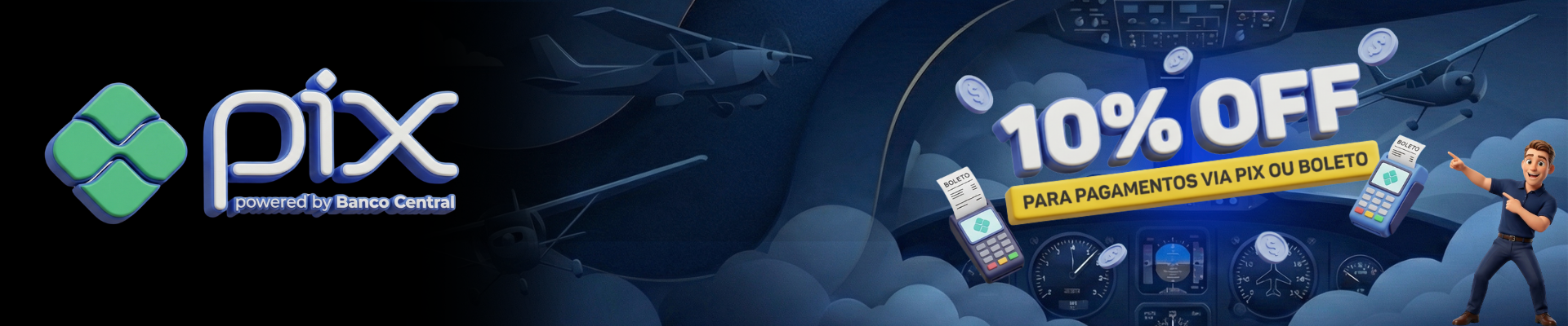 Banner - Pix10%OFF