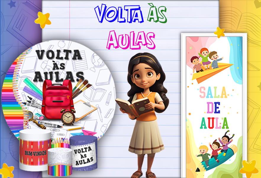 Banner volta as aulas mobile