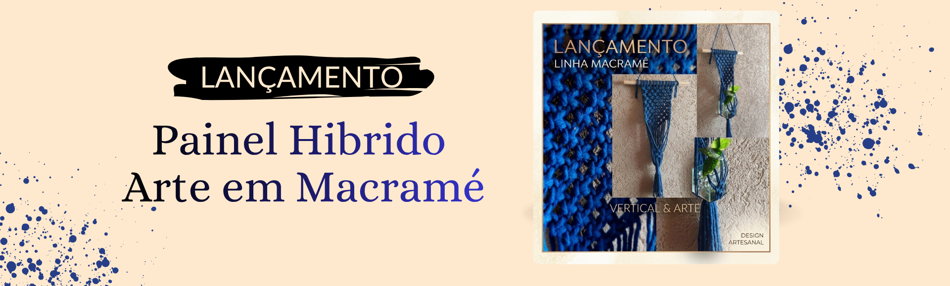 LINHA MACRAMÉ LANÇAMENTO