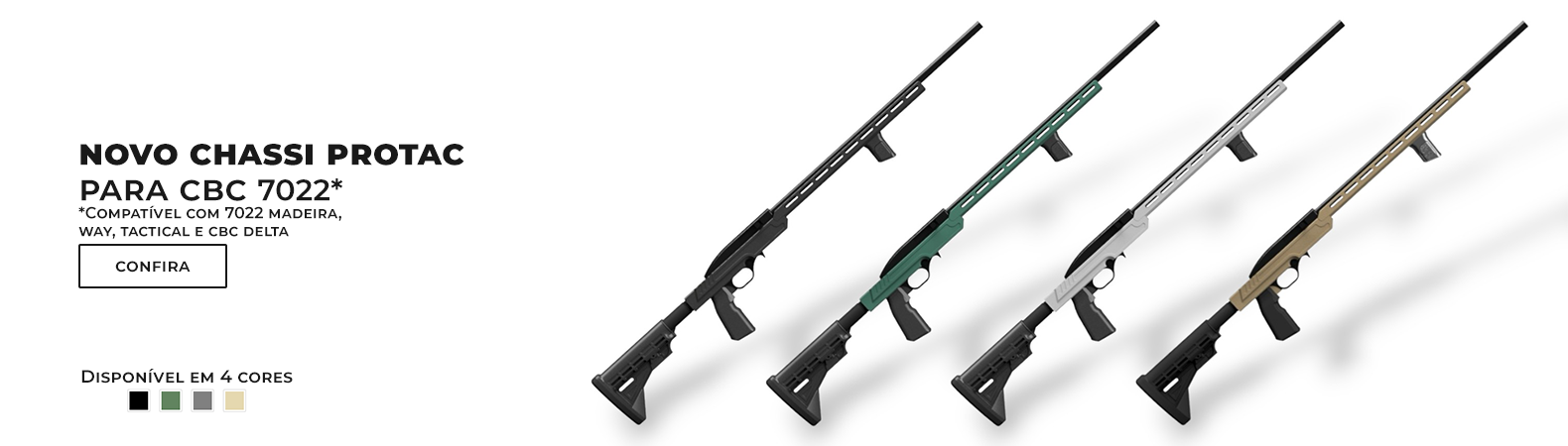 Chassi ProTAC JSJMAG p/ CBC 7022 e variantes