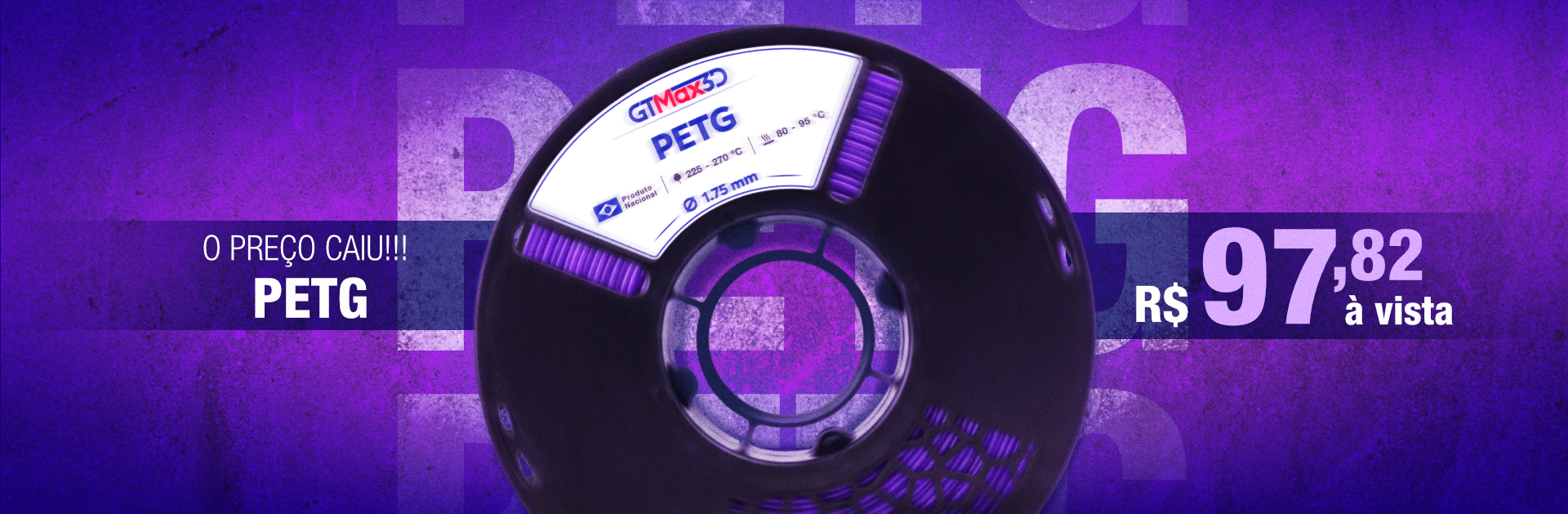Full banner desktop PETG