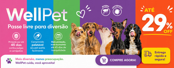 Banner Wellpet mobile
