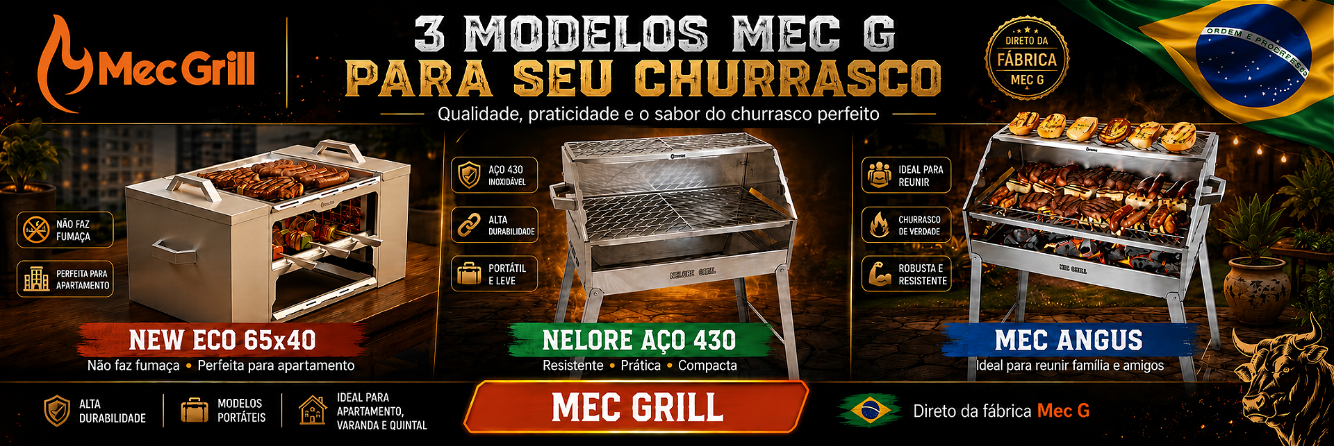 Churrasqueira ecológica