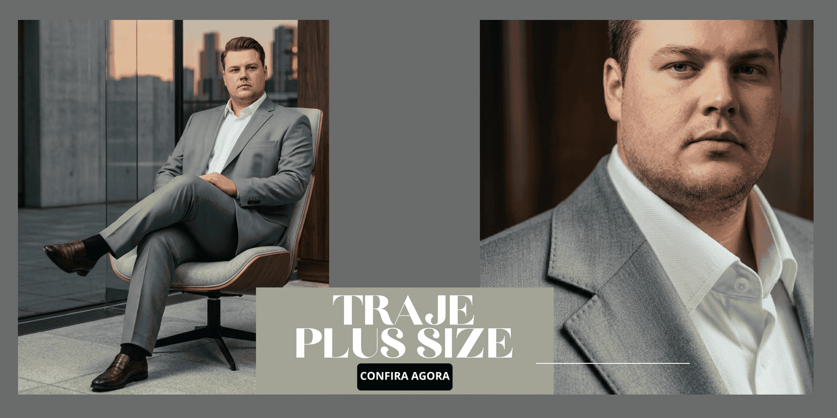 TRAJE PLUZ SIZE