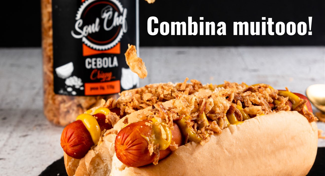 Cebola Crispy combina muito
