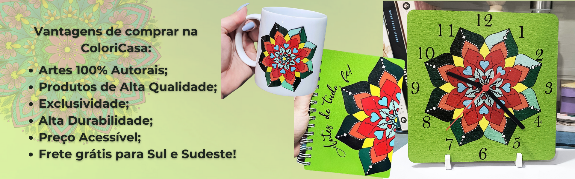 Banner Vantagens de Comprar na Loja