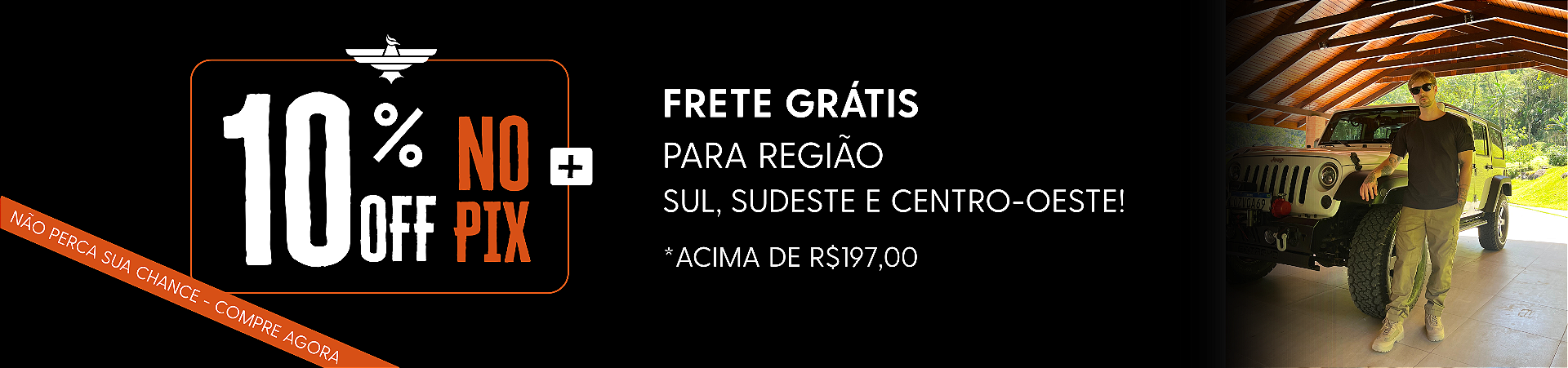 frete + desconto