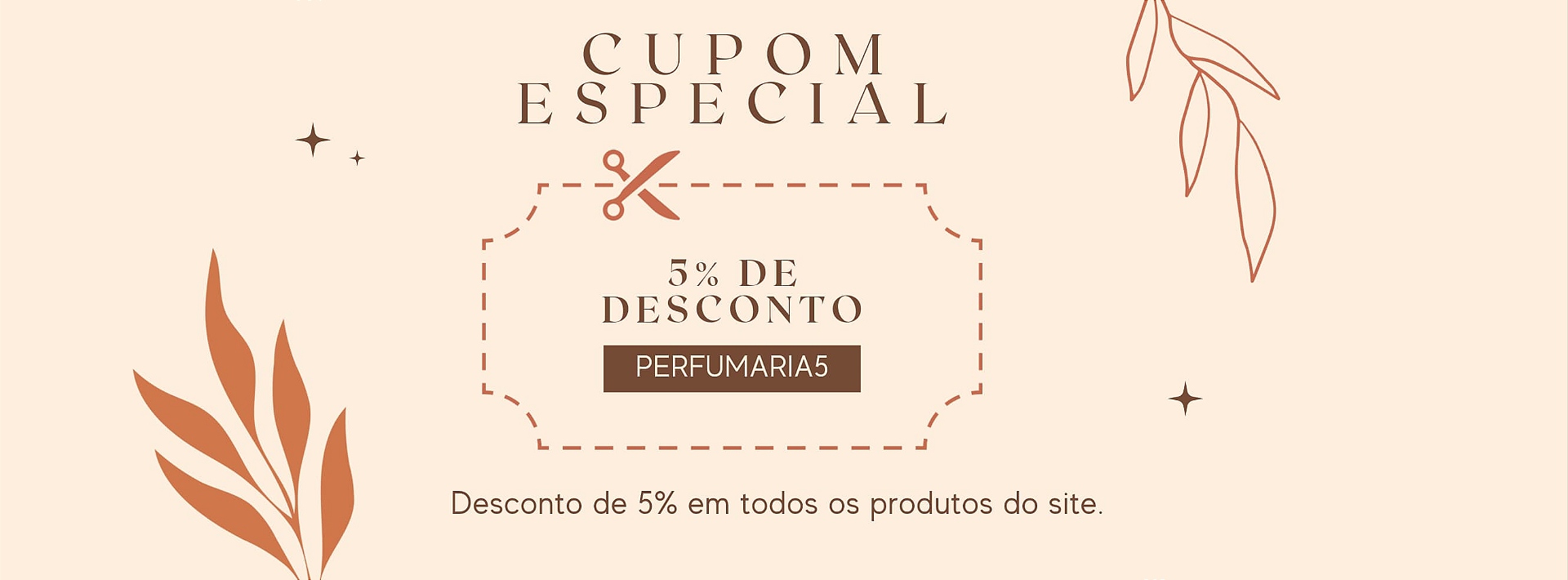CUPOM DE DESCONTO