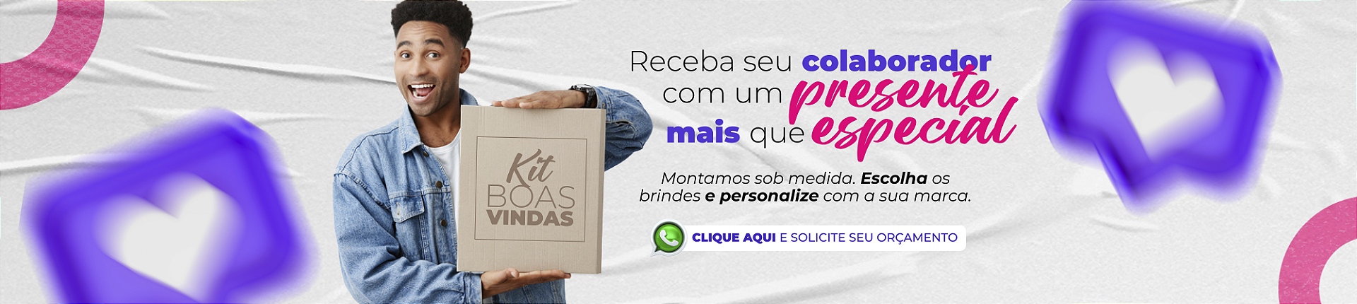 boas vindas