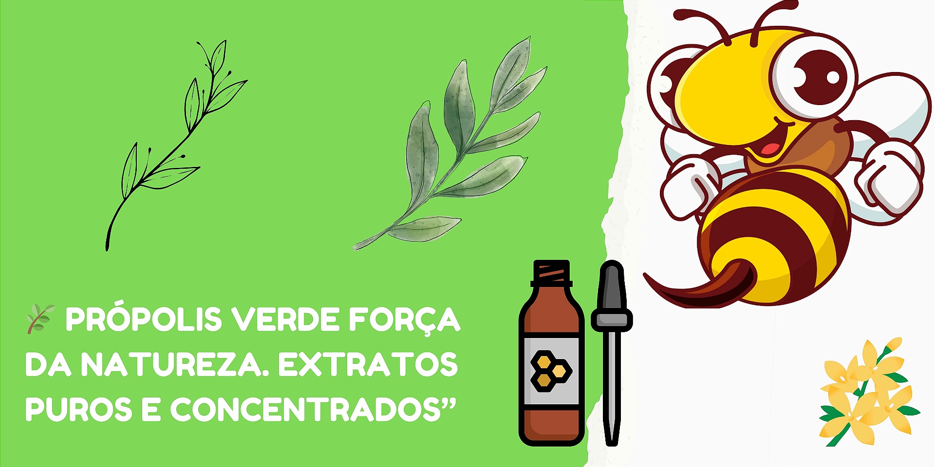 banner propólis verde