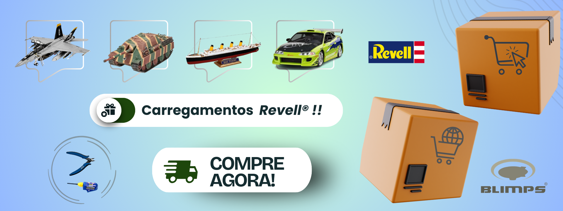 Novo carregamento Revell!