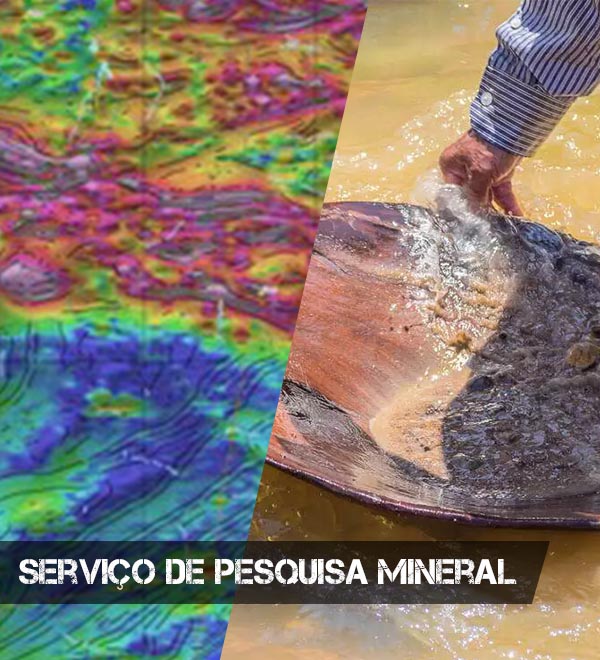 Serviço de pesquisa mineral mobile