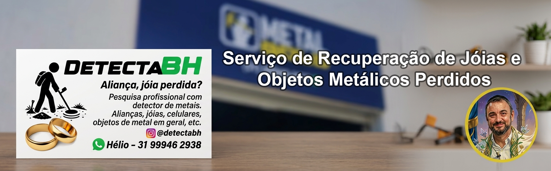 Banner Serviço de recuperação de joias