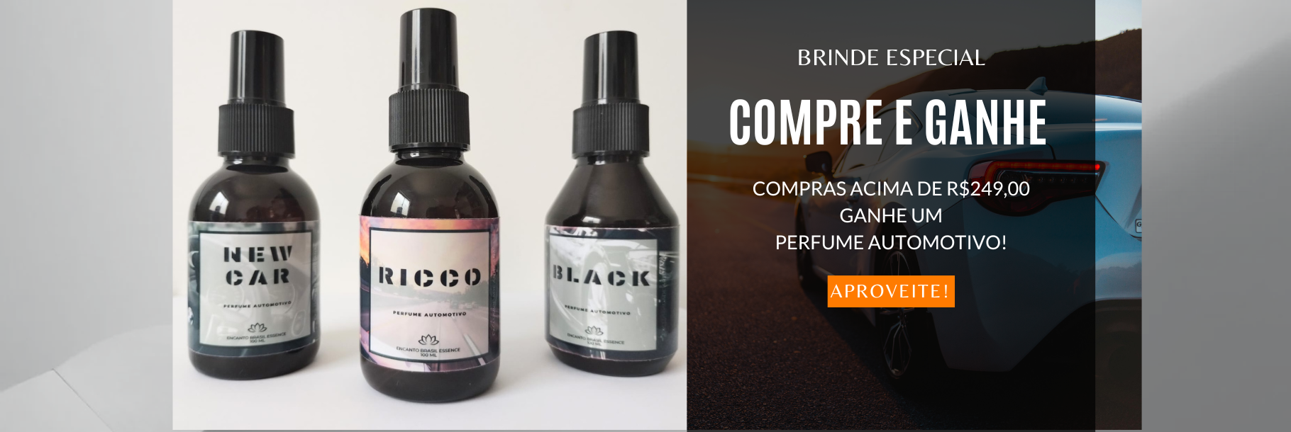 BRINDE PERFUME AUTOMOTIVO