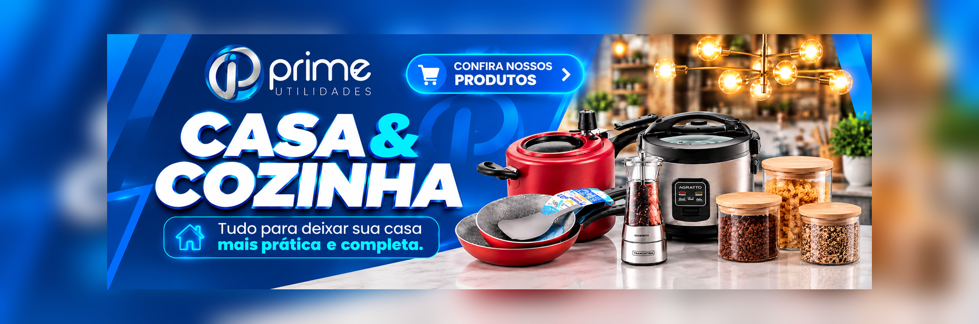 banner casa e cozinha