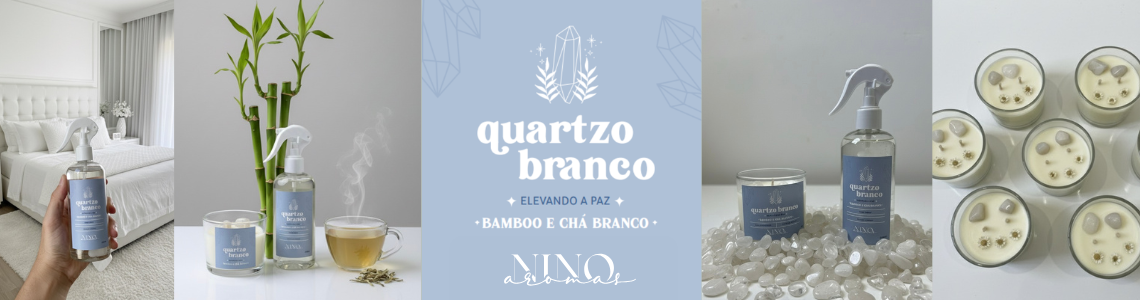 Coleção Cristais - Quartzo Branco