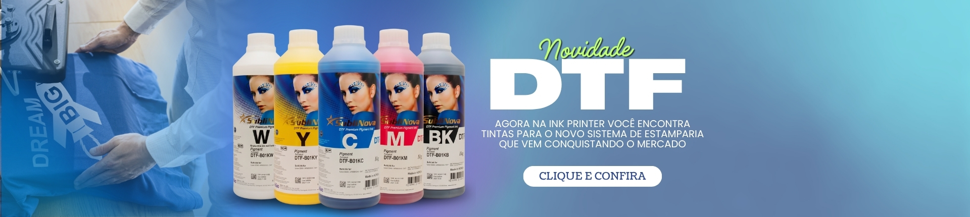 TINTAS INKTEC DTF