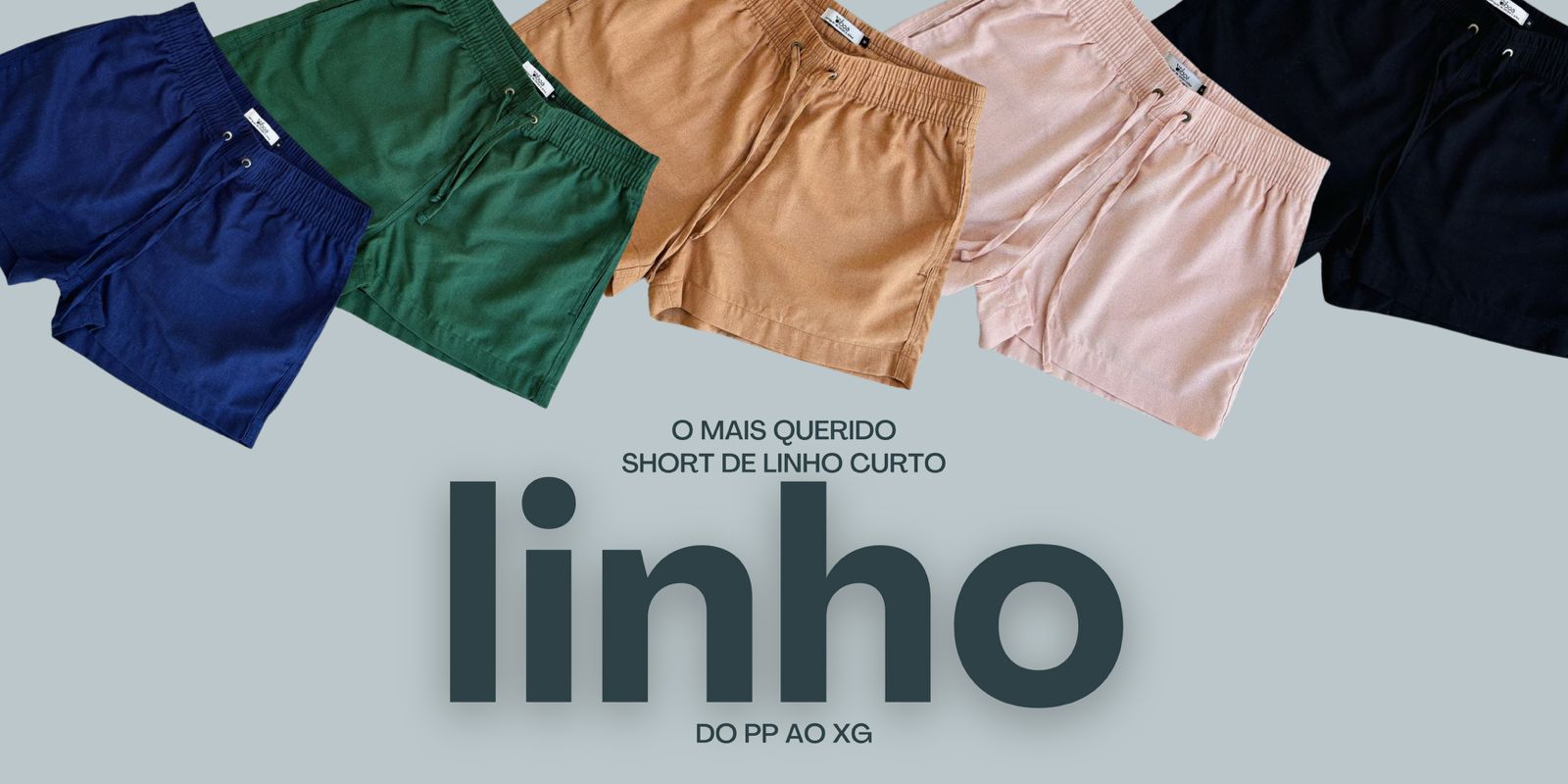 SHORTS DE LINHO