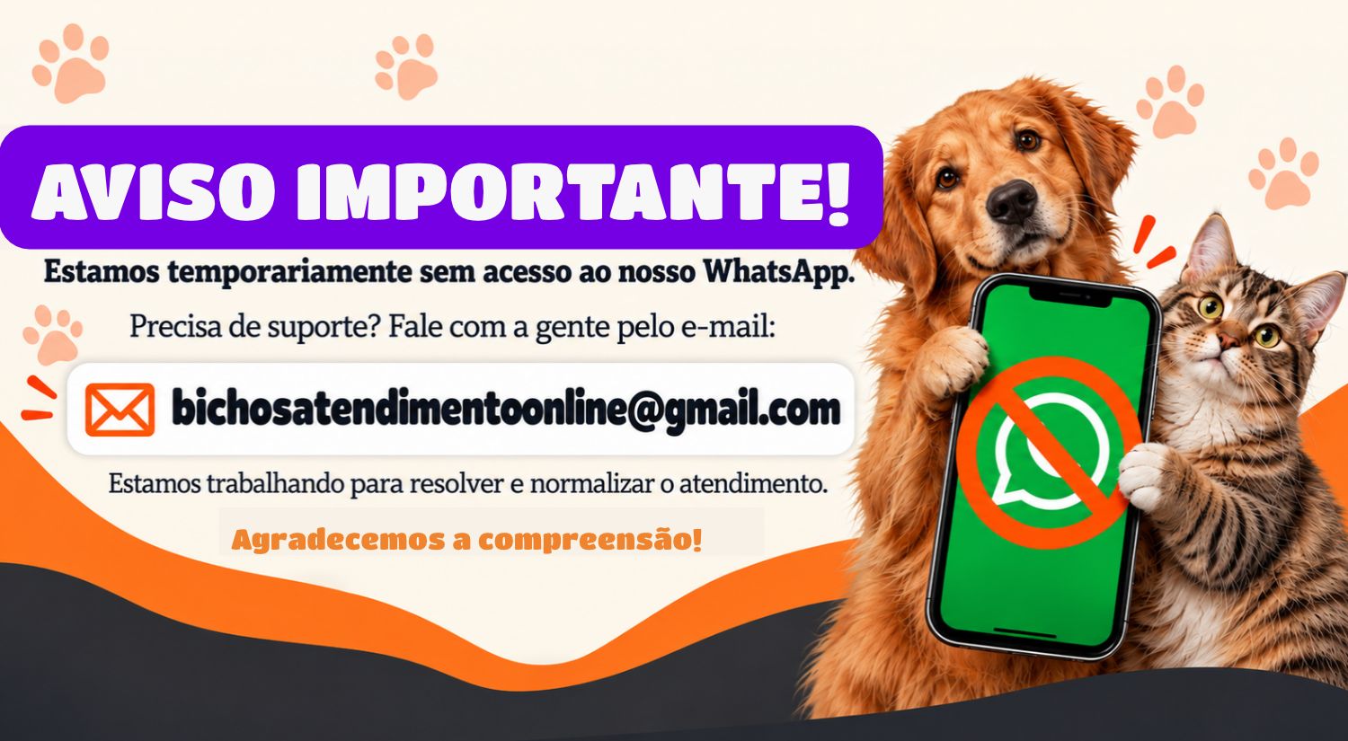 aviso whatsapp mobile
