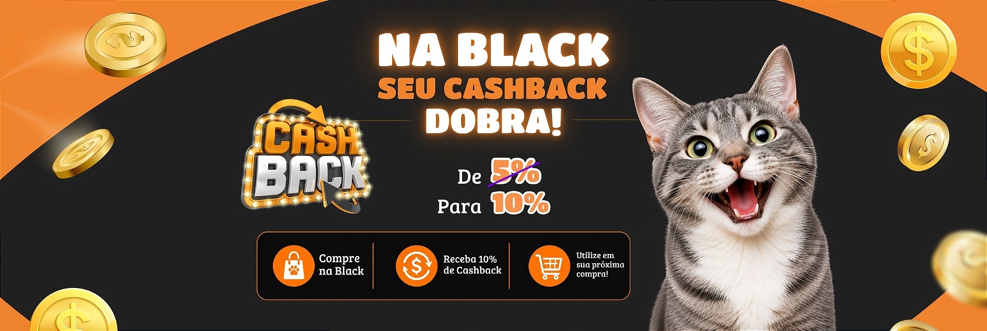 Banner Cashback black