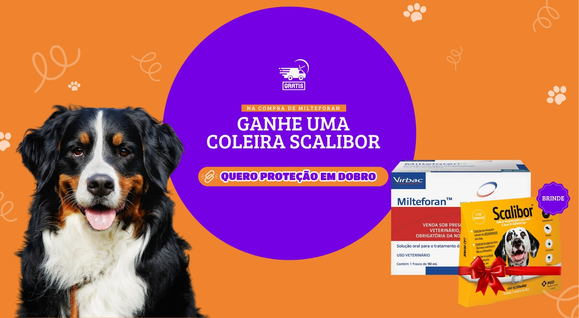 Milteforan + Scalibor brinde mobile