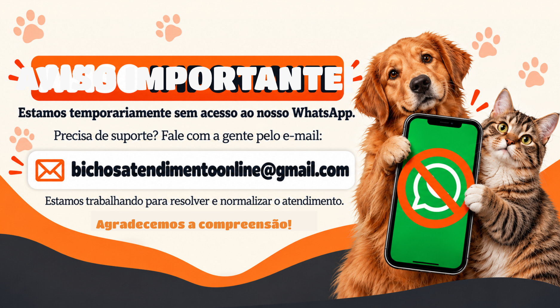 aviso whatsapp mobile