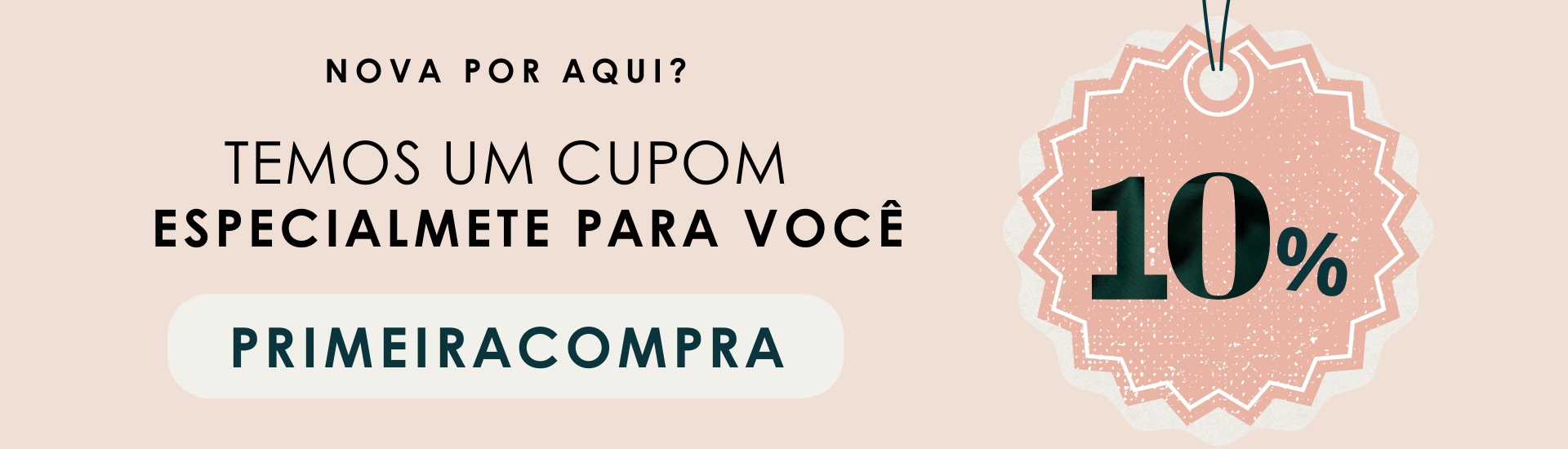 cupom primeira compra
