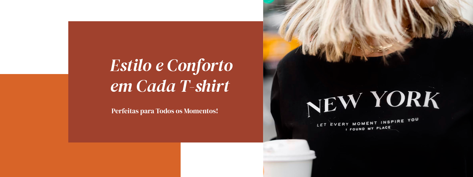 T-SHIRT ESTONADA COFFEE LANGUAGE MARROM CHOCOLATE