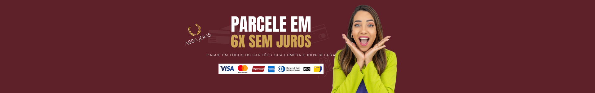 Full Banner Parcelamento 6x
