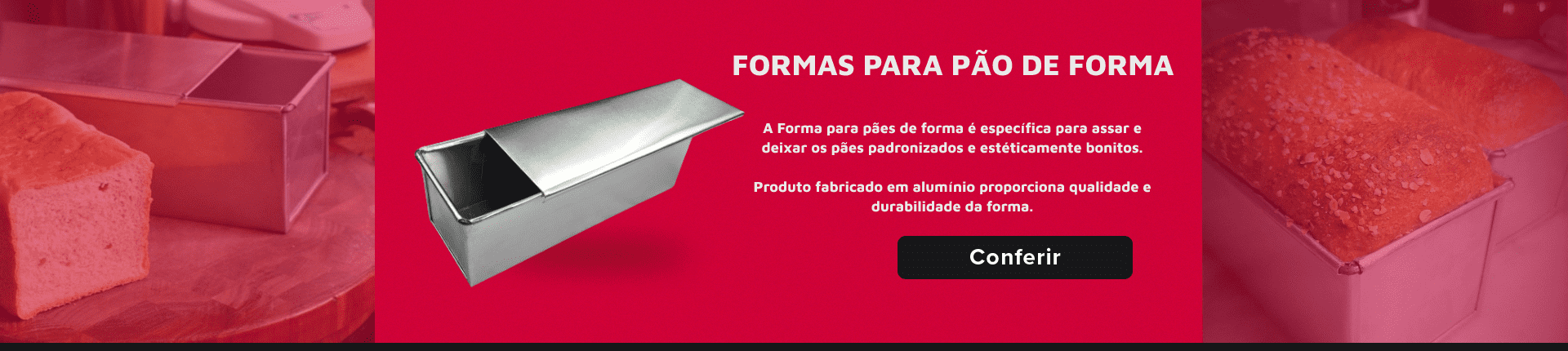 Forma para Pão de Forma