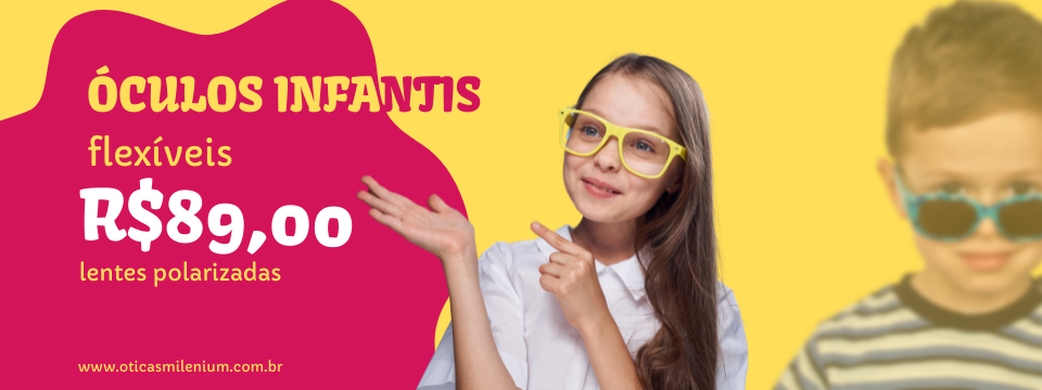 Óculos Solar Infantil Flexível