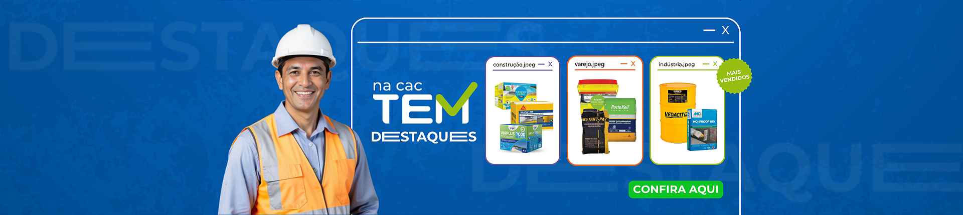 Banner destaques