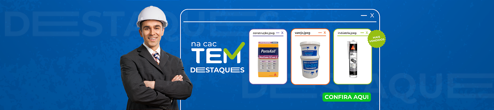 Banner destaques