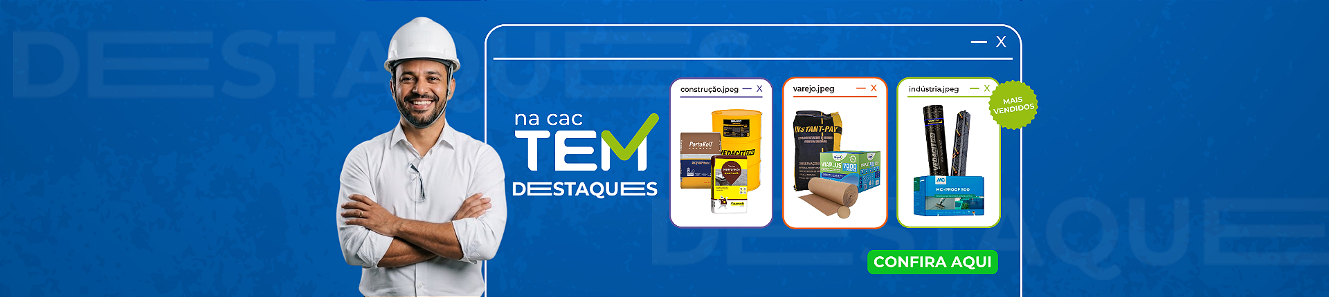 Banner destaques