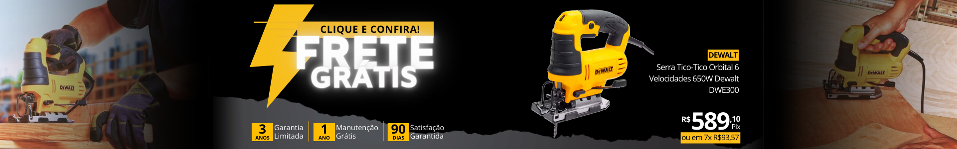 Banner Frete Grátis