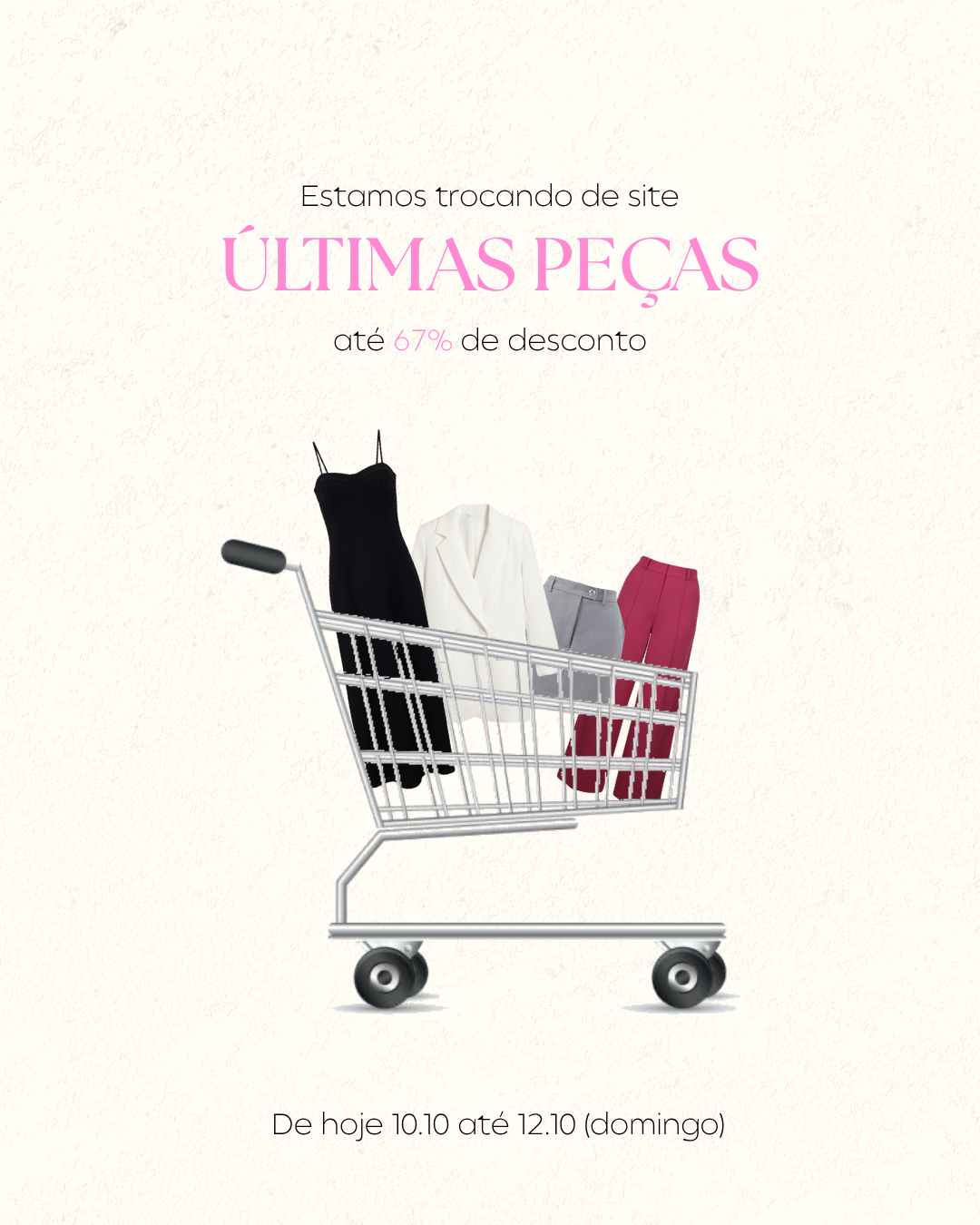 ÚLTIMAS PEÇAS | @mobile