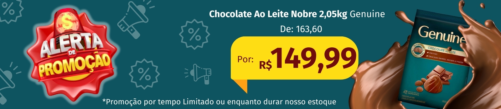 Full banner desktop promoção GENUINE