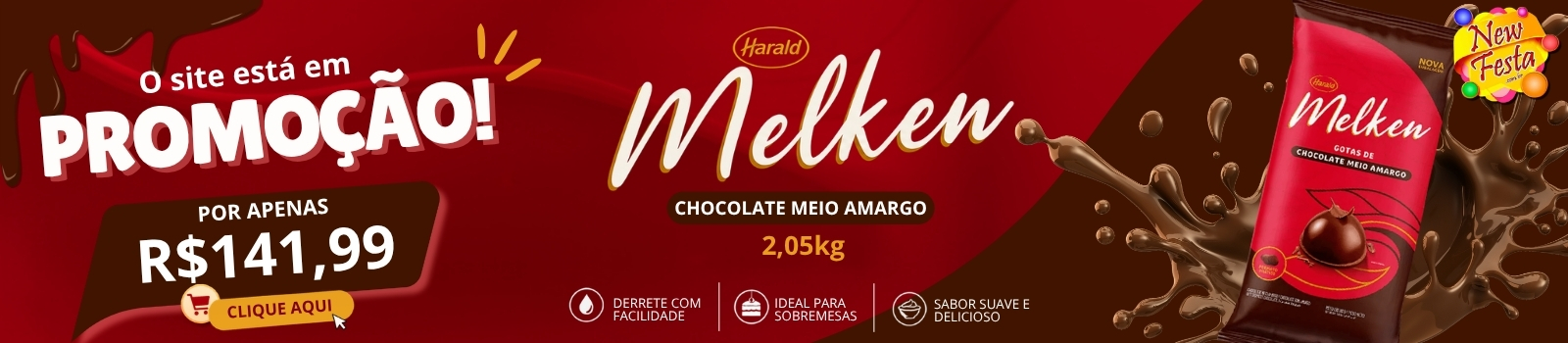 Full banner desktop MELKEN AMARGO