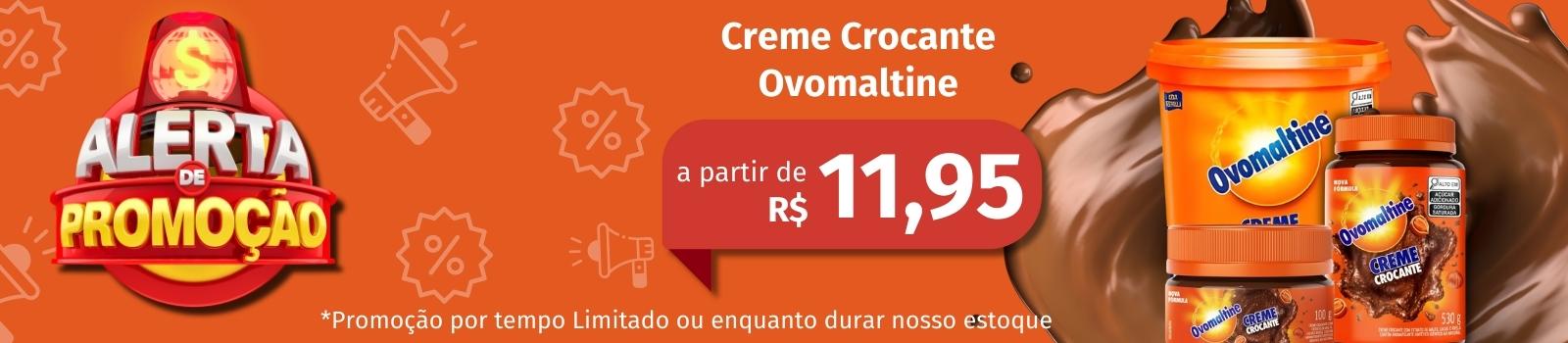 Full banner desktop promoção OVOMALTINE