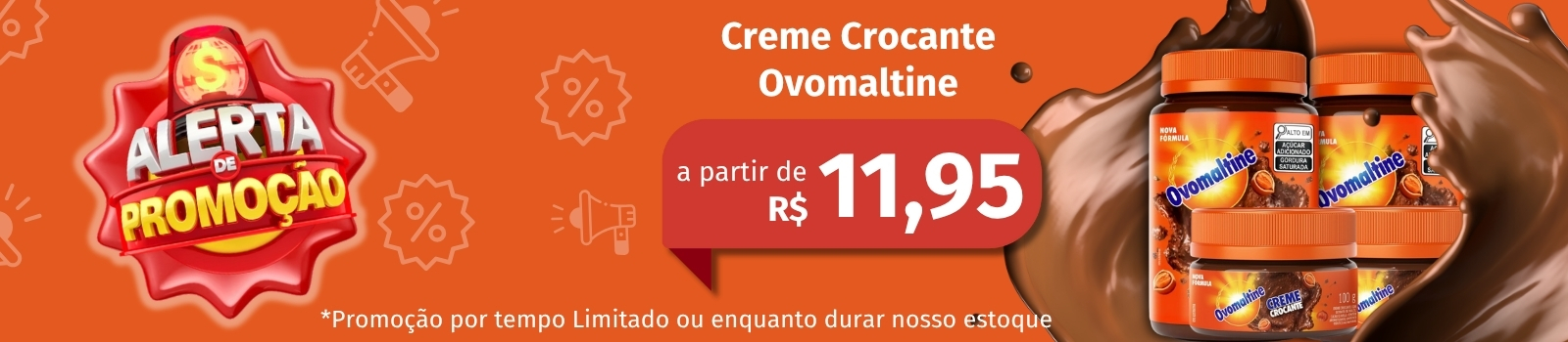 Full banner desktop promoção OVOMALTINE