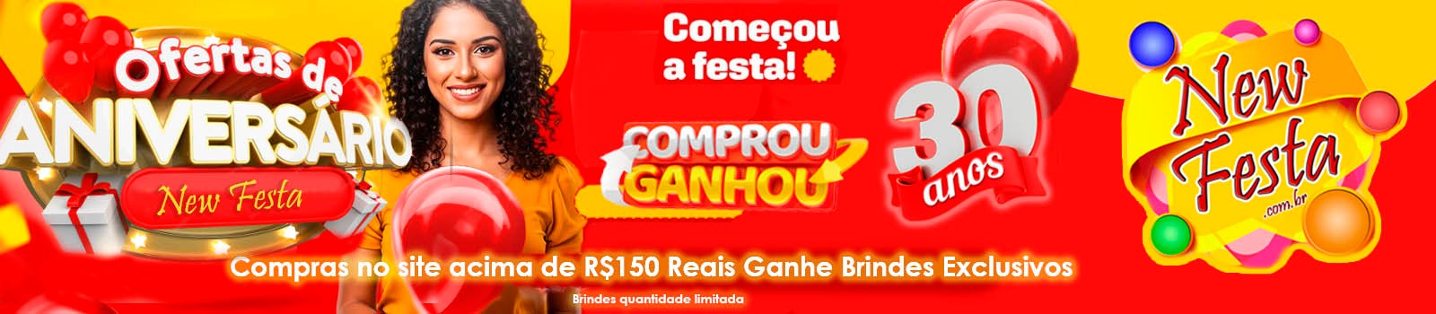 Full banner desktop ANIVERSÁRIO NEW FESTA