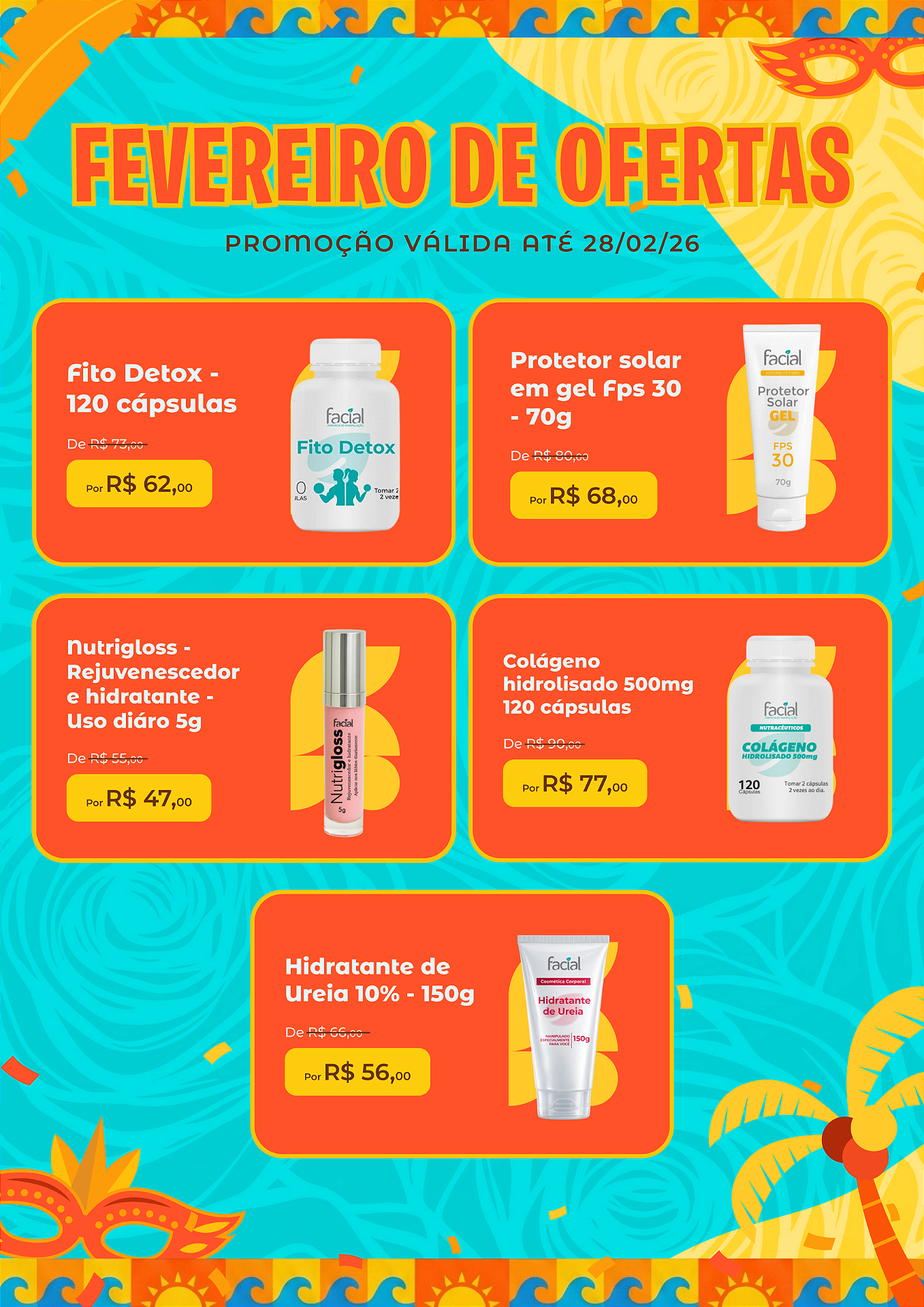 Fevereiro de ofertas mobile