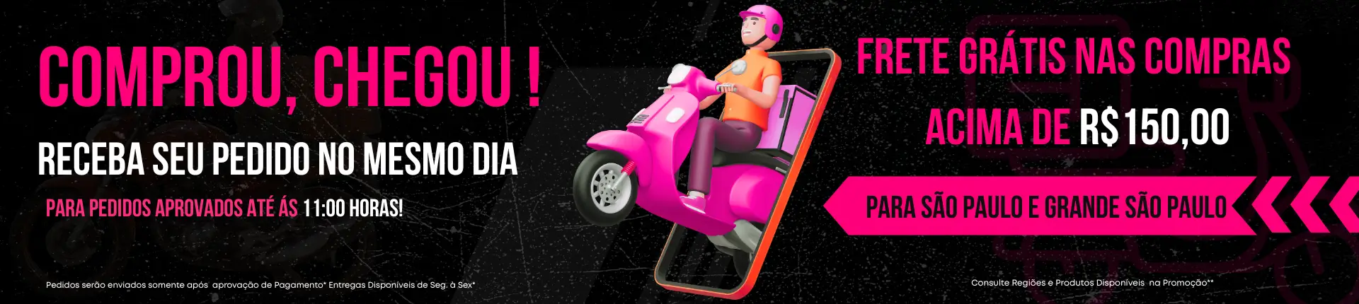 Banner Insitucional Entrega Motoboy